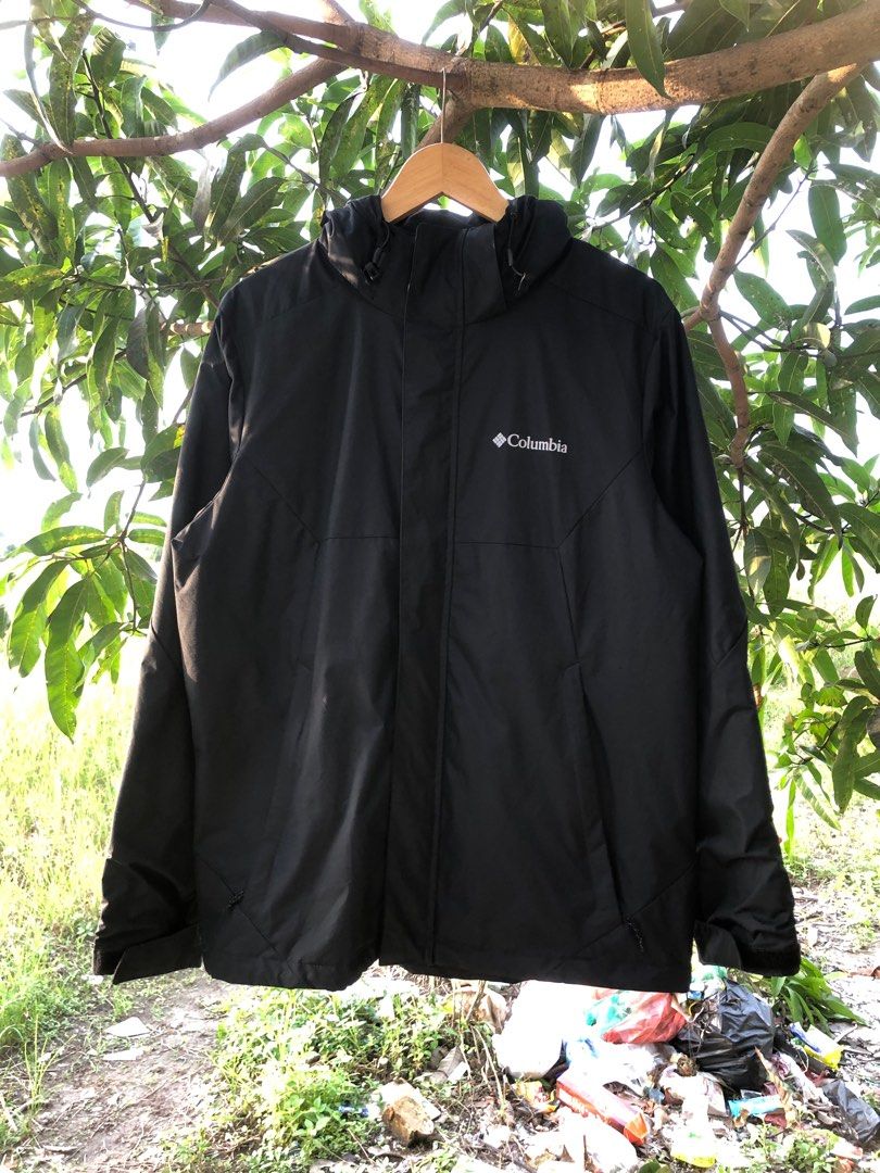 Columbia titanium deals black jacket