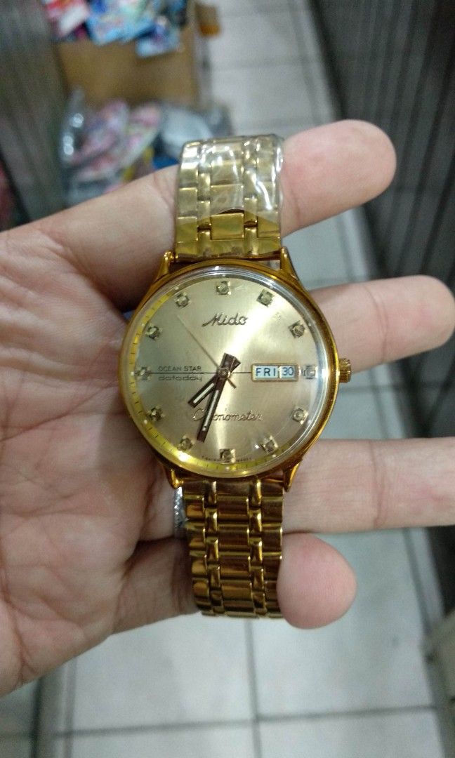 Jam tangan hotsell mido chronometer