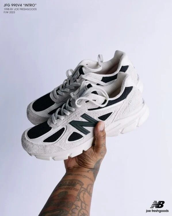 White new balance 990v4 discount