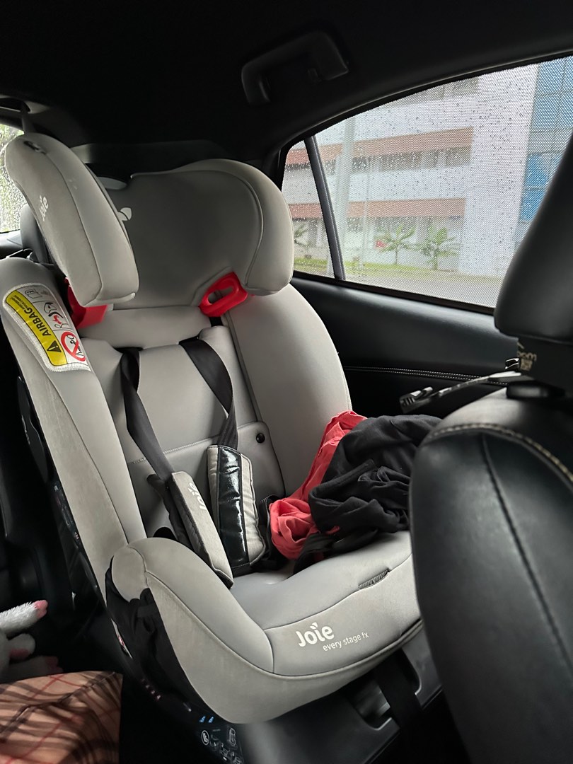 JOIE EVERY STAGES FX ISOFIX Car Seat (with baby insert), Babies & Kids, Going Out, Car Seats on