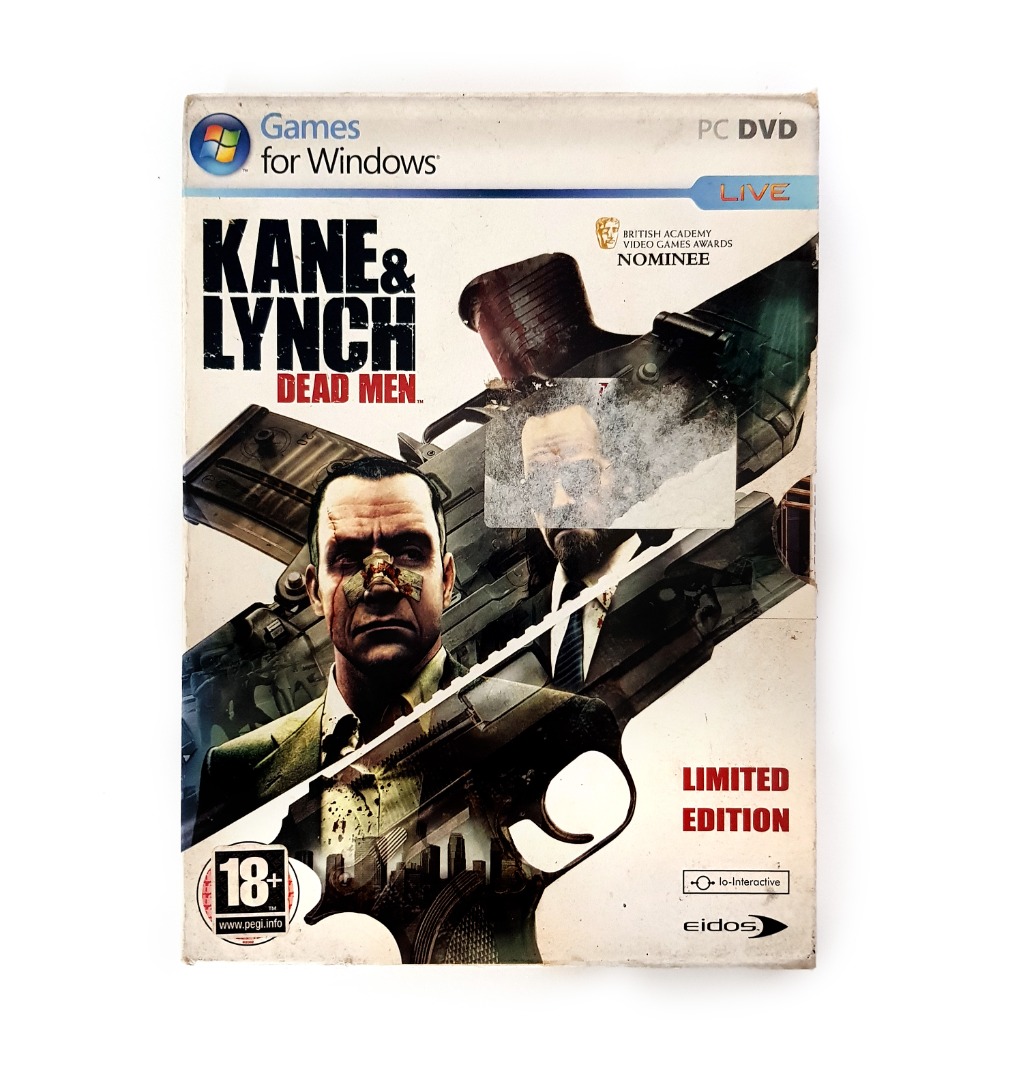 Kane & Lynch Dead Men Limited Edition PC, Video Gaming, Video Games, Others  on Carousell