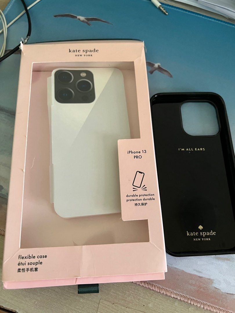 Kate Spade iPhone 13 pro case (Category: Cases & Sleeves) located in Quezon City. Submitted by risse_declutters (Listing ID 1275961088, Image 2). Description: .