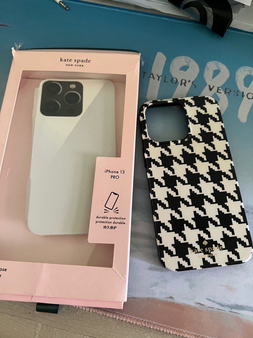 Kate Spade iPhone 13 pro case (Category: Cases & Sleeves) located in Quezon City. Submitted by risse_declutters (Listing ID 1275961088, Image 1). Description: .