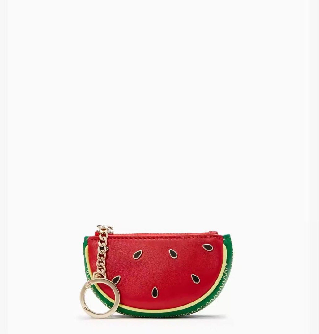 Coach watermelon on sale coin purse