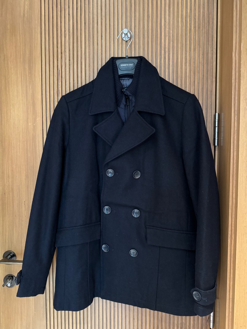 Kenneth cole top black coat