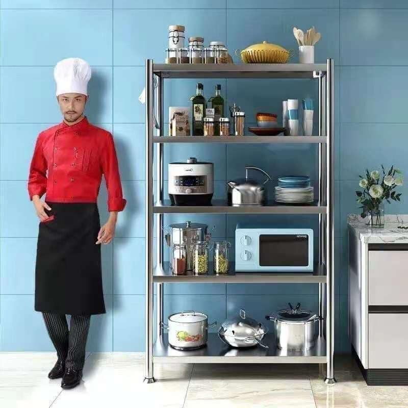 Kitchen Rack Organizer Thicken Stainless Steel Kitchen Cabinet ...