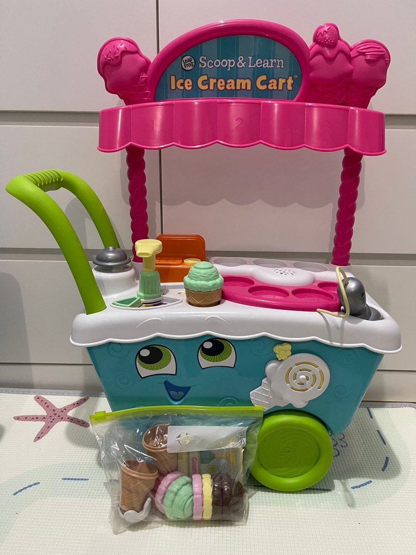 Leapfrog Scoop and Learn Ice Cream Cart, Hobbies & Toys, Toys & Games