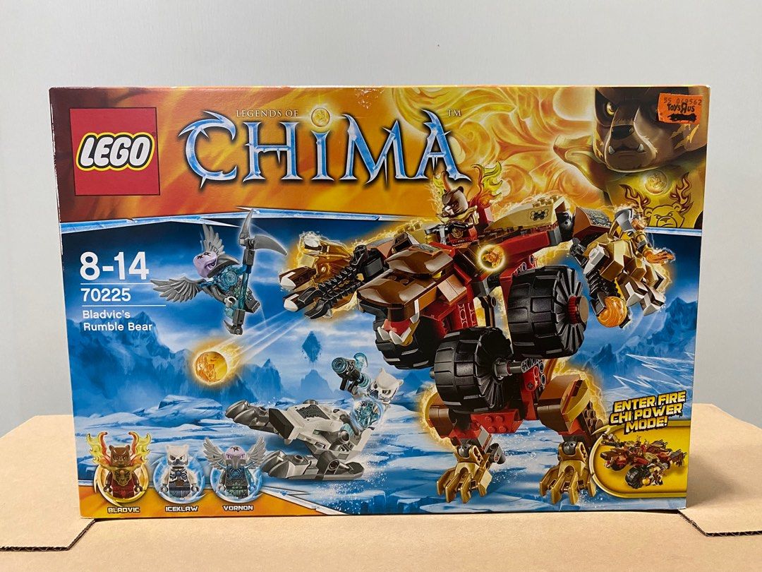 Lego Chima Bladvic s Rumble Bear 70225 Hobbies Toys Toys Games on Carousell