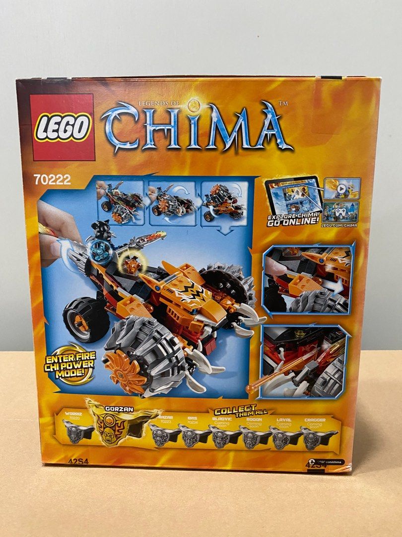 Lego Chima Tormak s Shadow Blazer 70222 Hobbies Toys Toys Games on Carousell