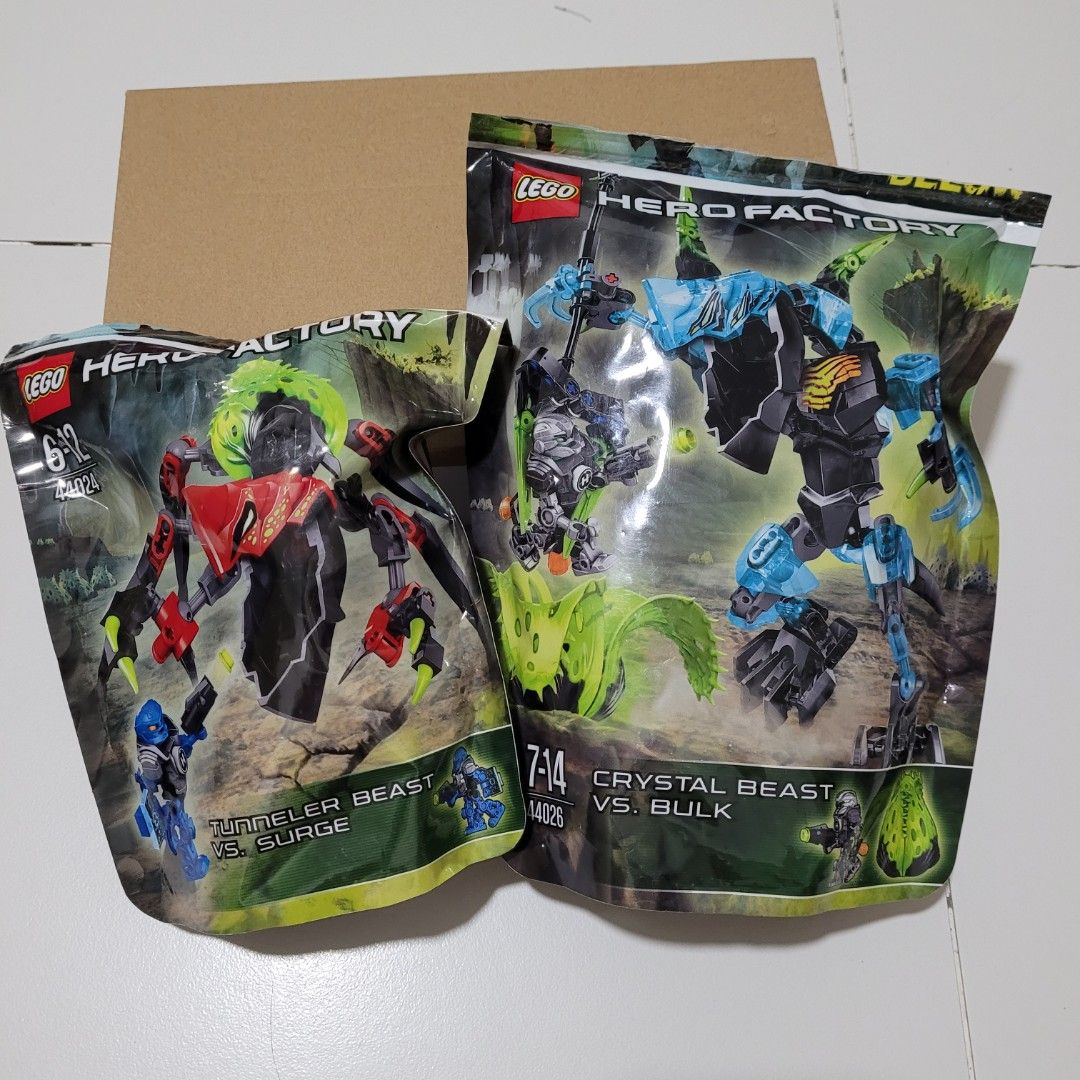 Hero factory crystal top beast