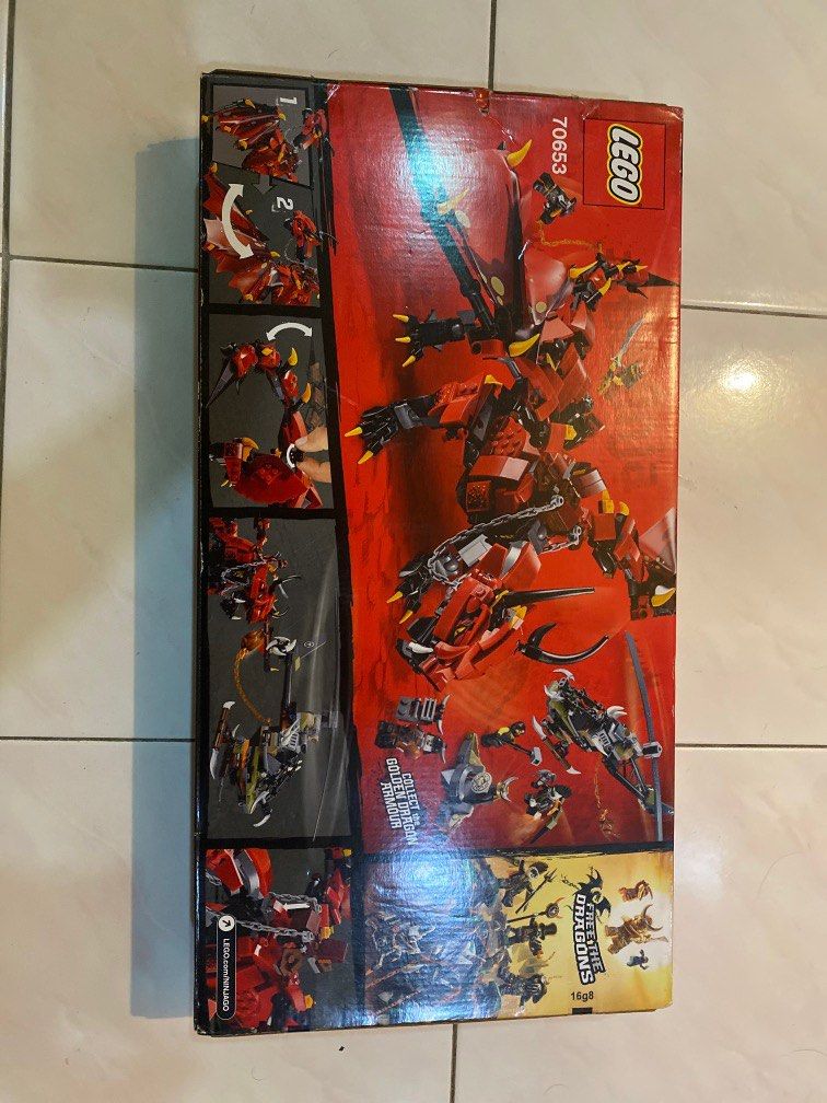 Ninjago masters sale of spinjitzu 70653