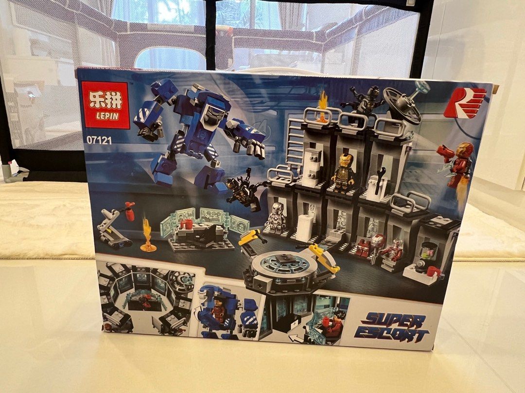 Lepin iron man hall best sale of armor