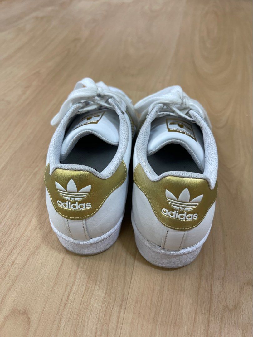 Gold and white sale superstars