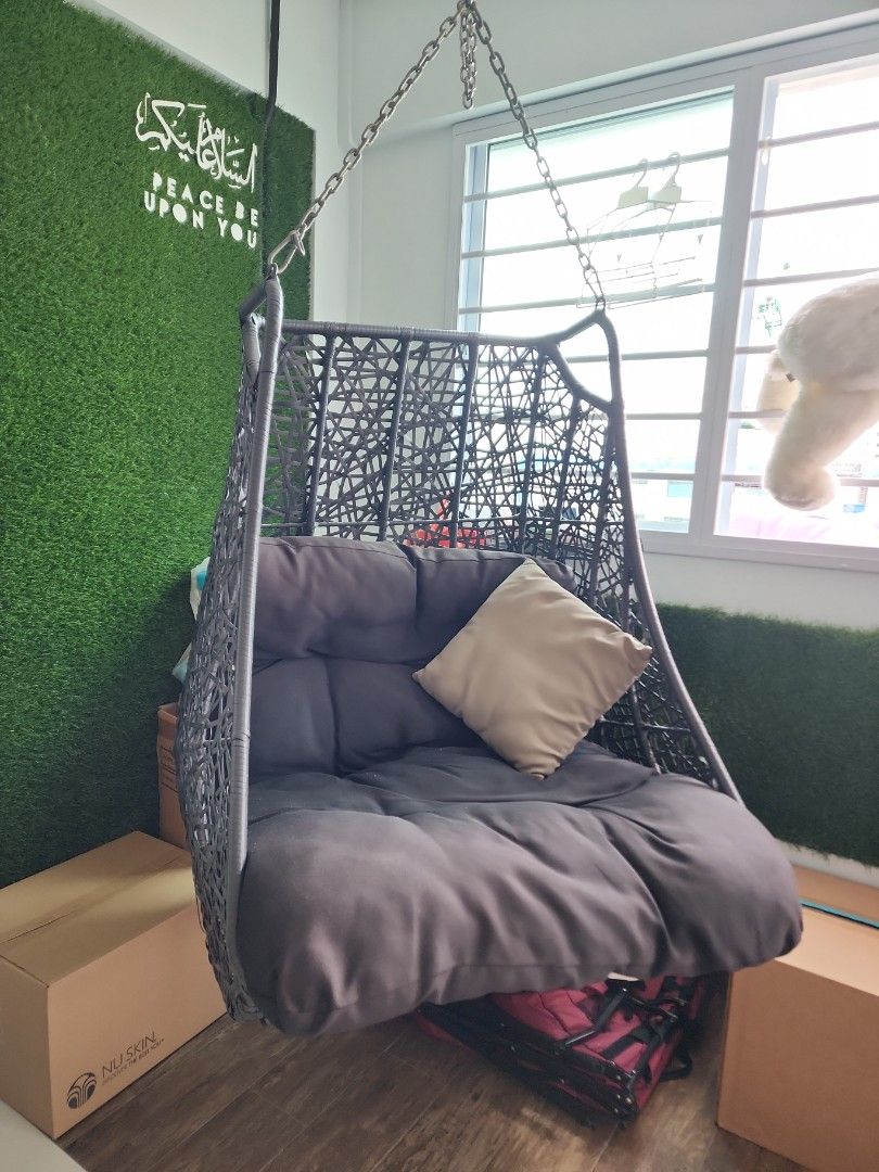 Limited Edition mini 2 pax indoor swing with no stand Furniture Home Living Furniture Chairs on Carousell