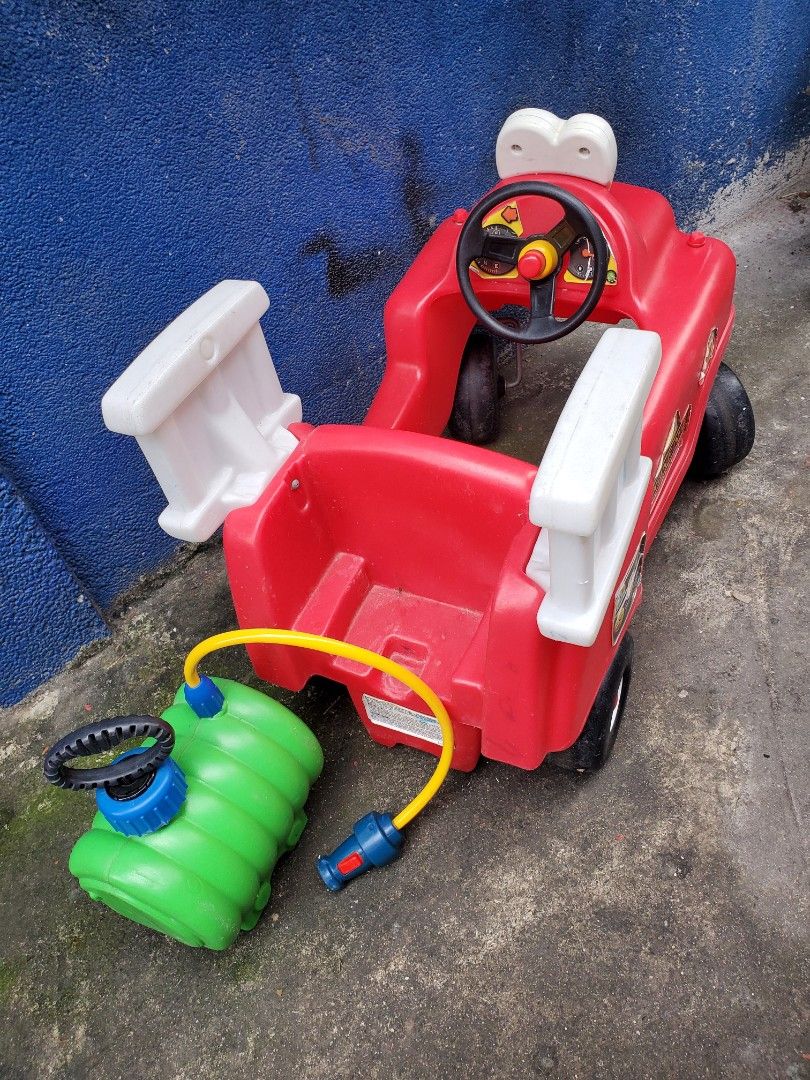 Little tikes spray and rescue fire truck assembly sales