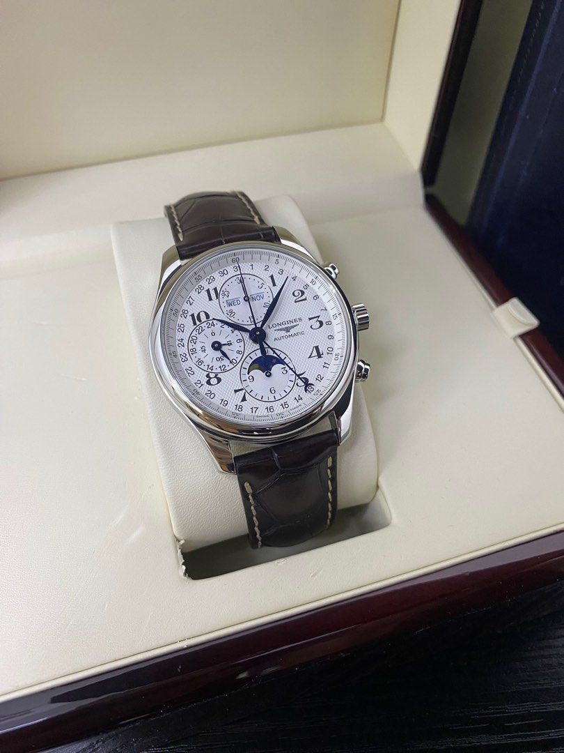 Longines master collection L27734783 chronograph moonphase