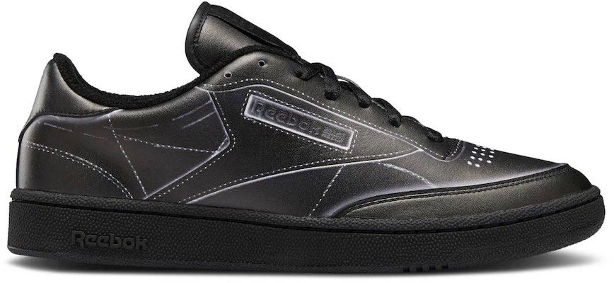Reebok club c black cheap and white