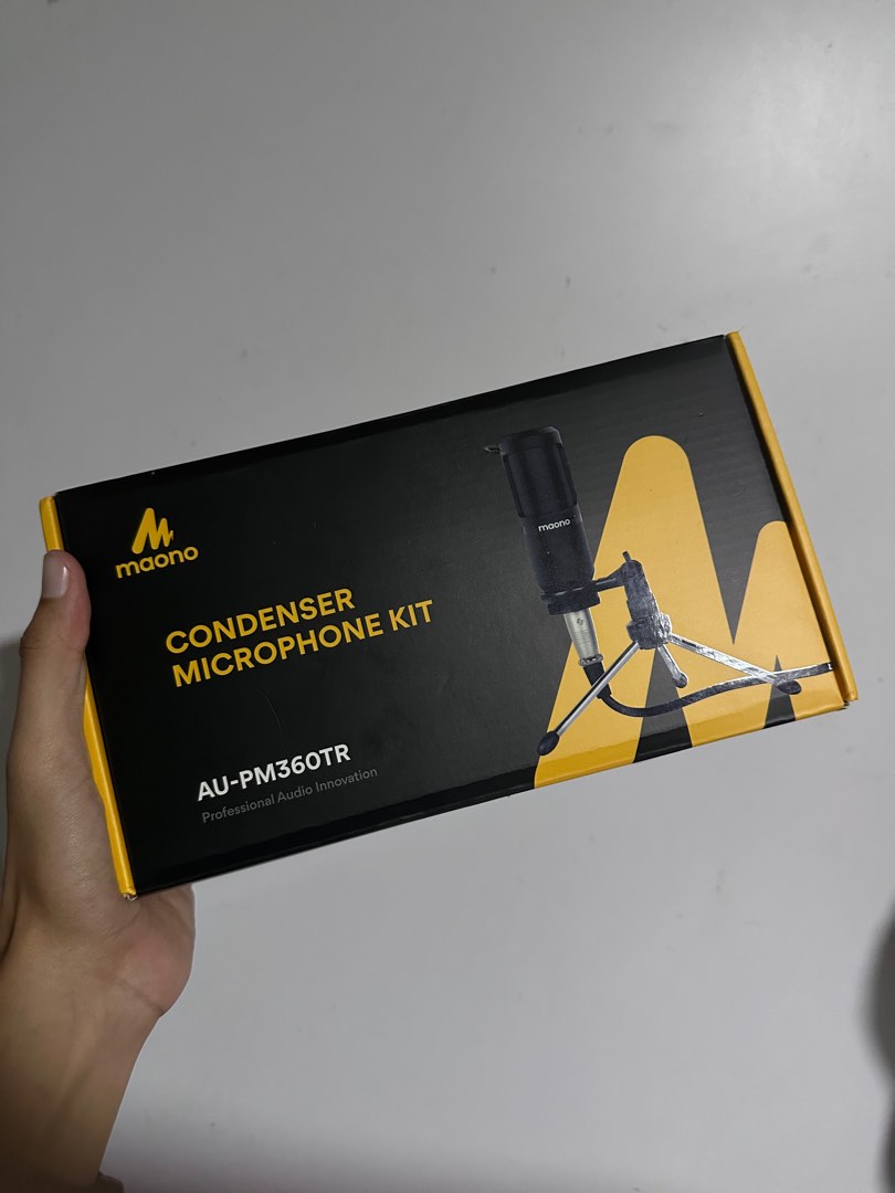 Maono Microphone, Audio, Microphones on Carousell