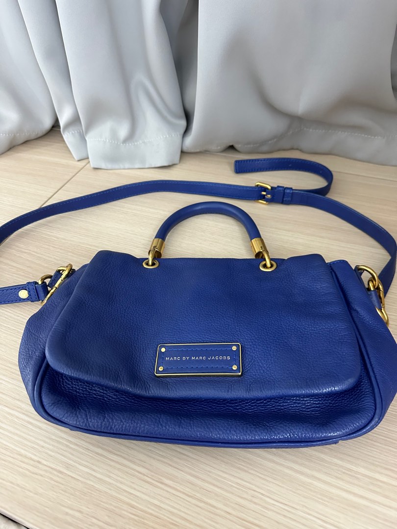 Marc Jacobs Top handle bag with sling, Women's Fashion, Bags & Wallets