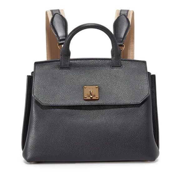 Mcm milla convertible top backpack