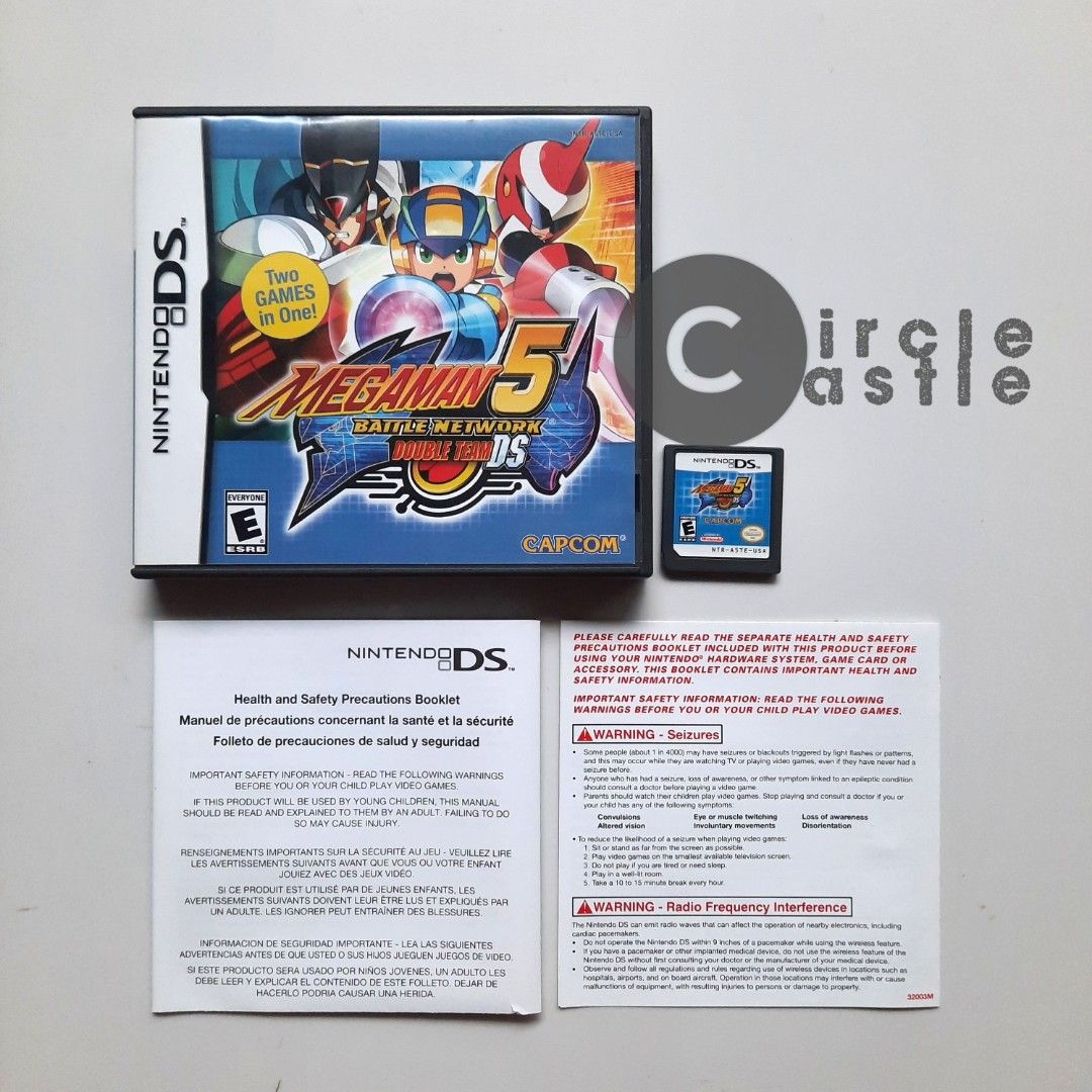 Megaman Battle Network Double Team for Nintendo DS Nintendo 2DS