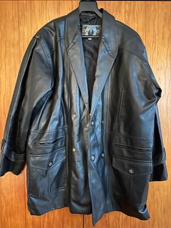 Men's leather hotsell car coats sale