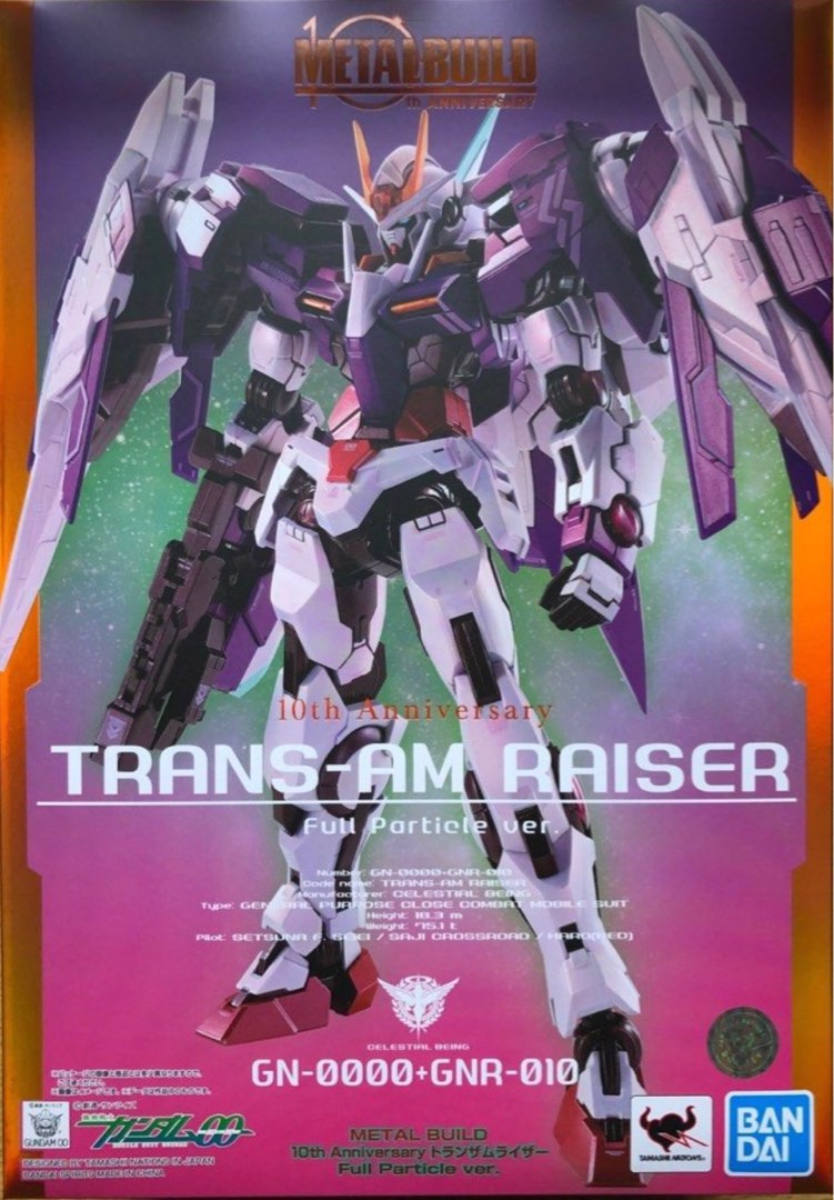 Metal build mb 00 raiser 00r trans-am full particle version 10th ...