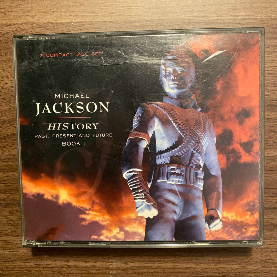 Michael Jackson HIStory, 興趣及遊戲, 音樂、樂器 & 配件, 音樂與媒體 - CD 及 DVD - Carousell