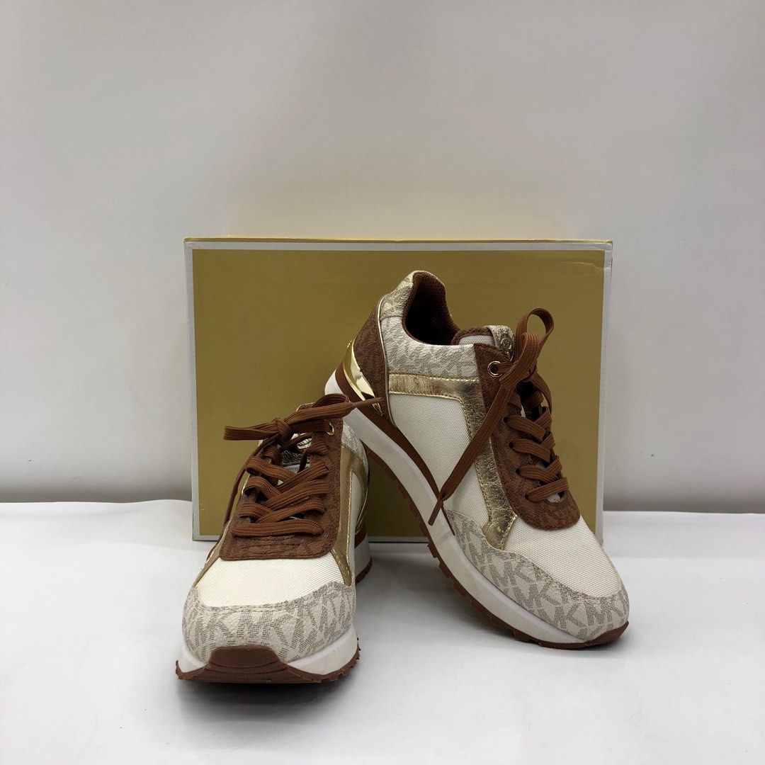 MICHAEL KORS GEORGIE BROWN TRAINER SHOES 237044454 Luxury