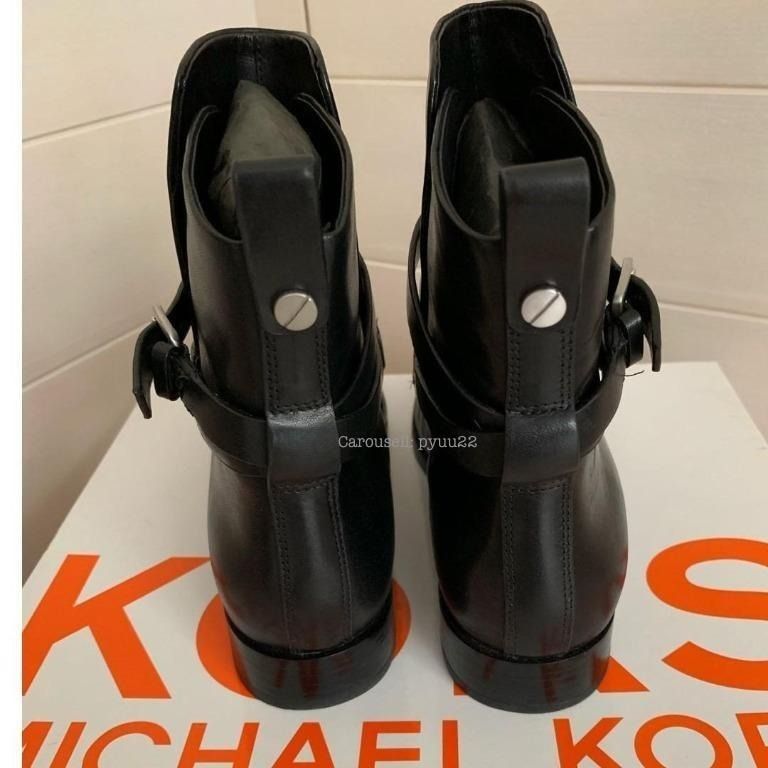 Mk leather boots shop