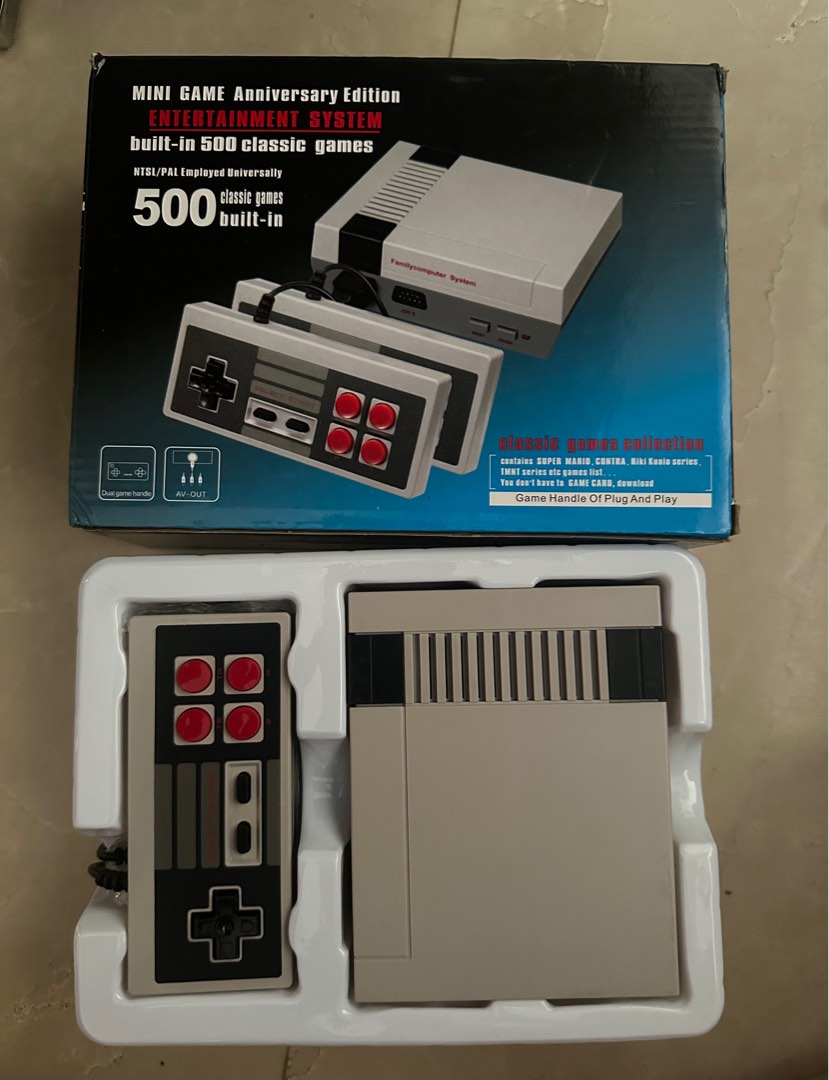 Mini Game Anniversary Edition 500 classic games built in, Video Gaming