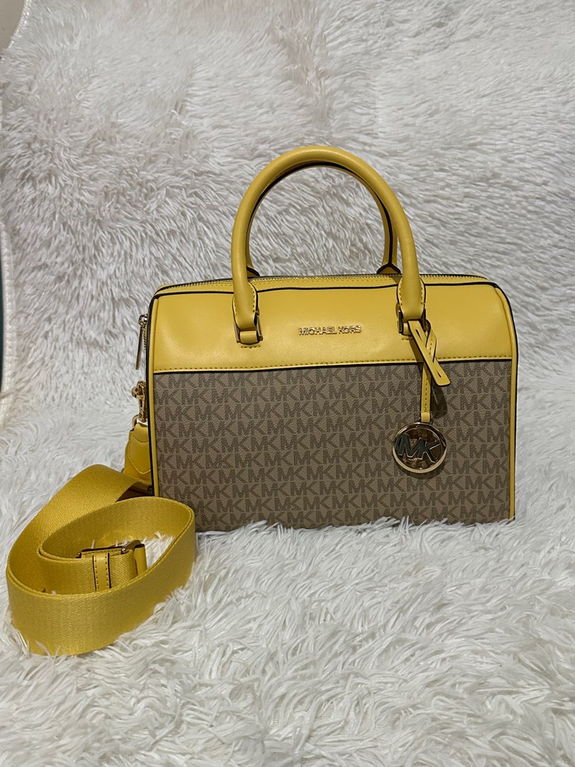 mk-duffle-bag-medium-luxury-bags-wallets-on-carousell