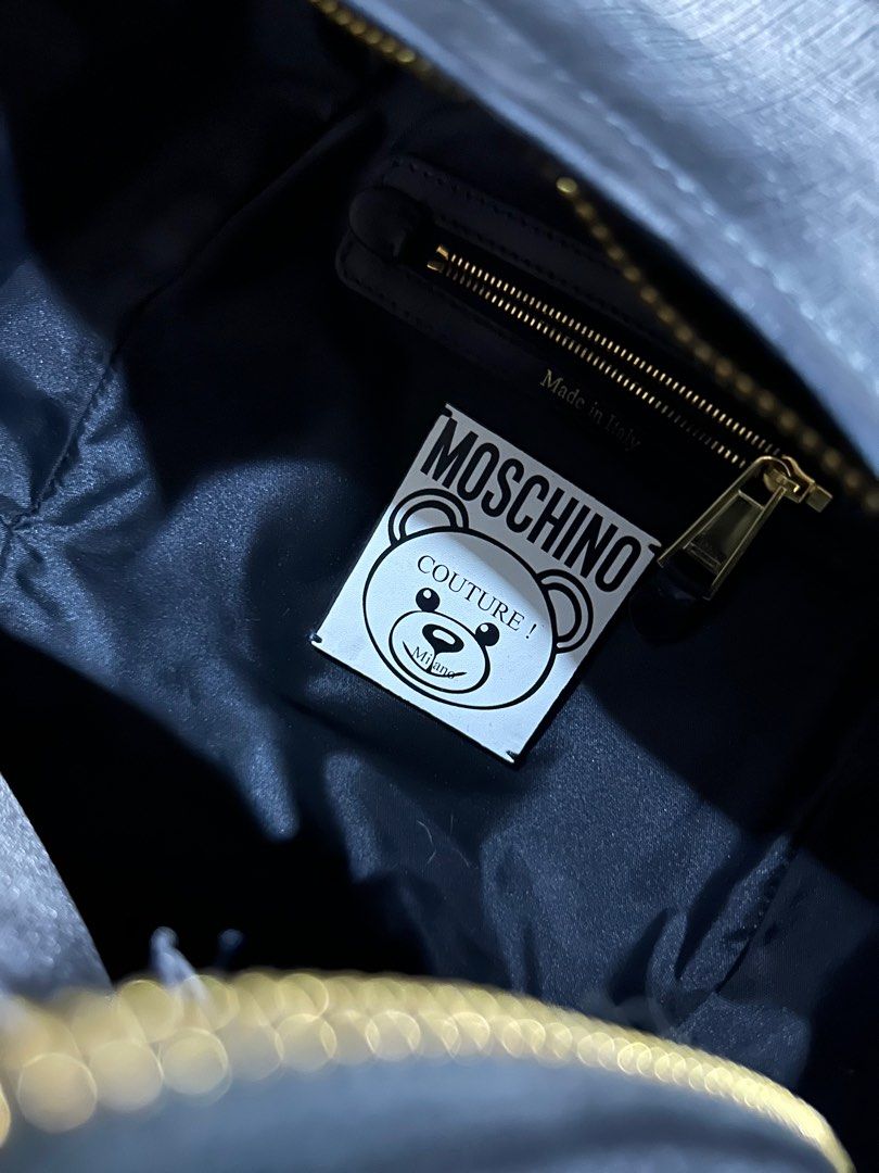 Moschino clearance couture backpack