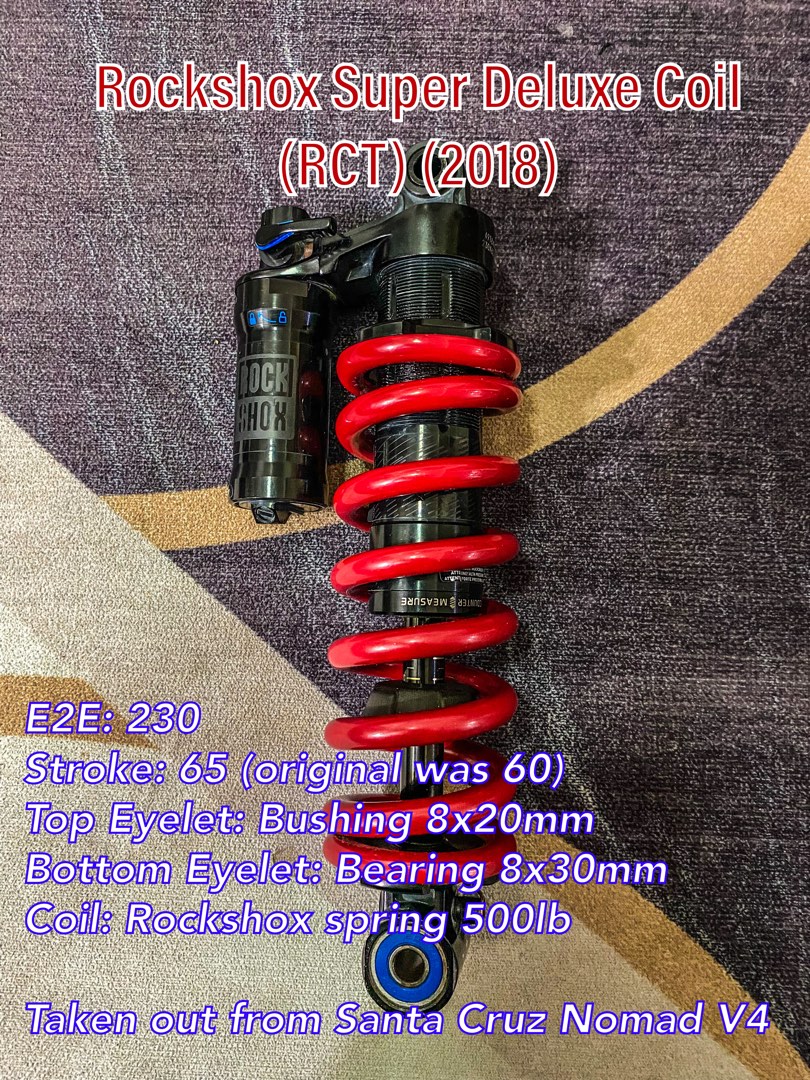 Rockshox super deals deluxe coil rc