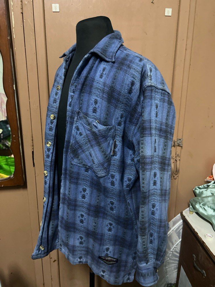 Navy Blue Jacket, Men's Fashion, Coats, Jackets and Outerwear on Carousell