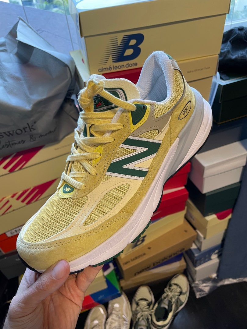 New balance 990v6 yellow
