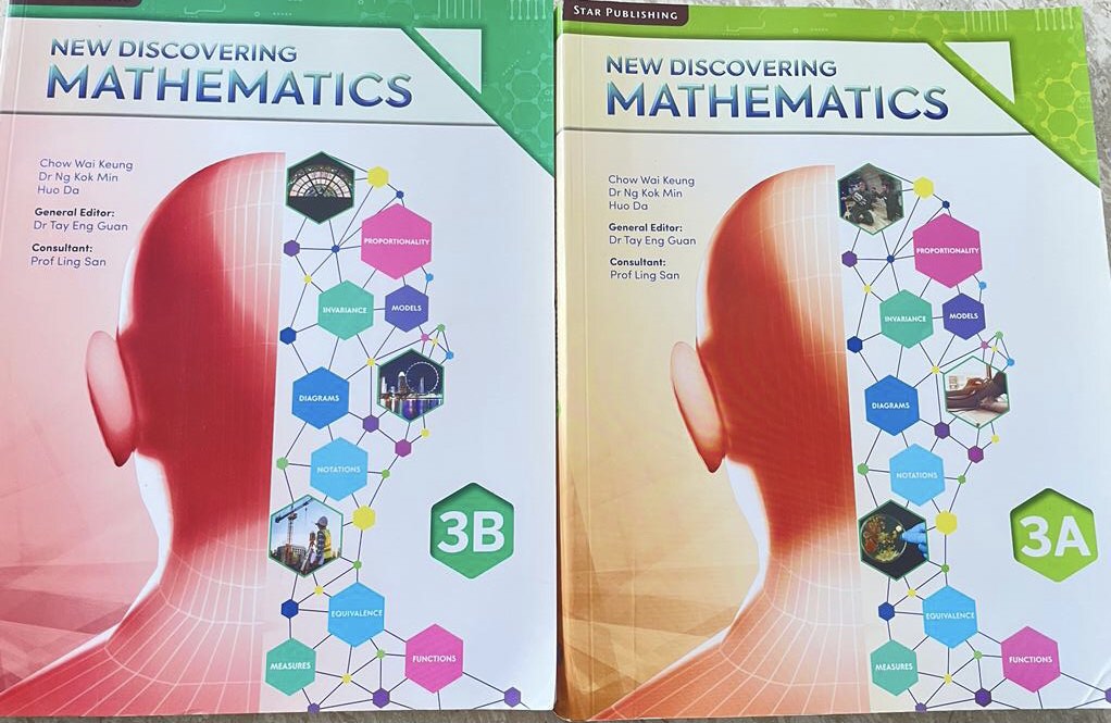 New Discovery Mathematics 3A and 3B, Hobbies & Toys, Books & Magazines ... image.