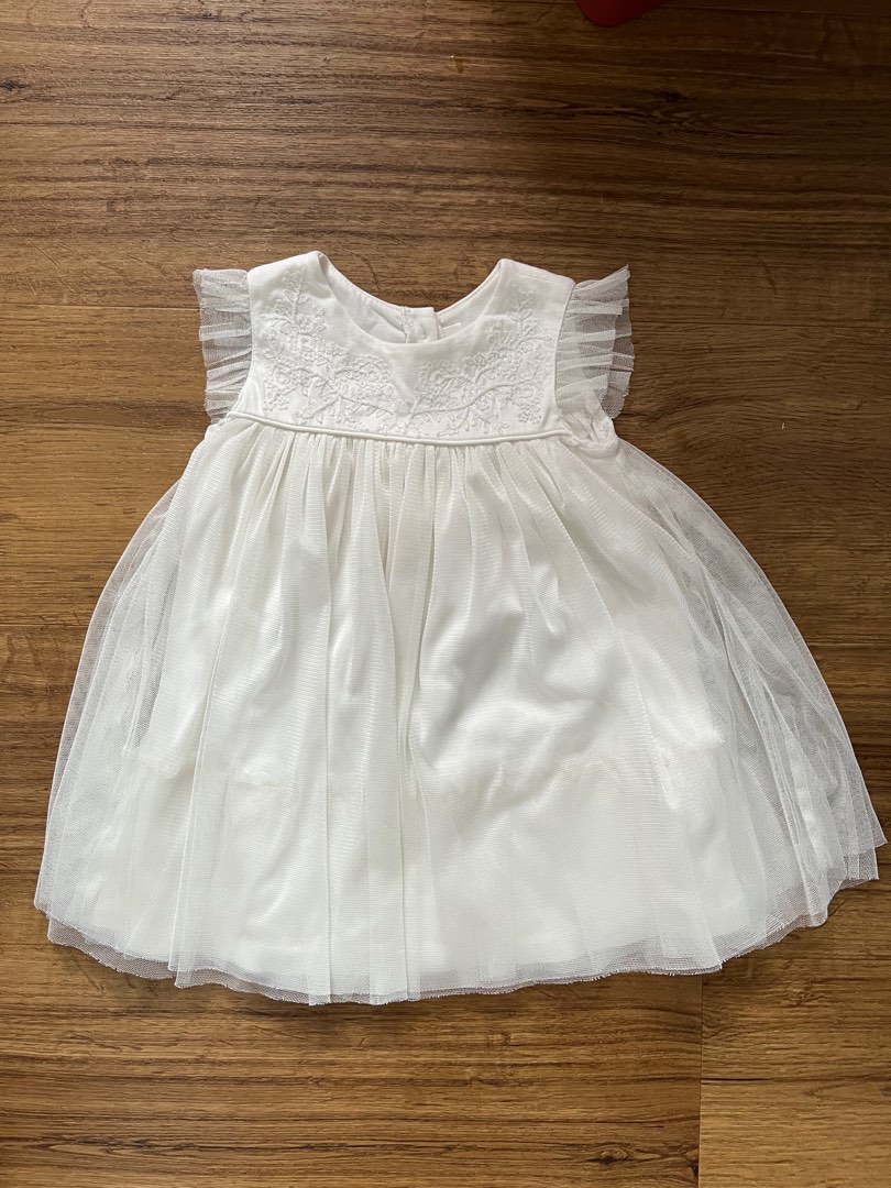 Next baby white dress online