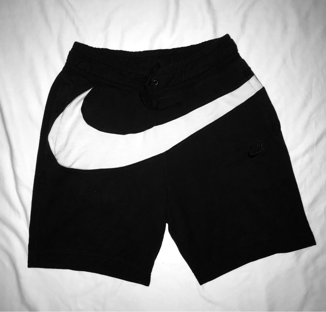 short nike big swoosh