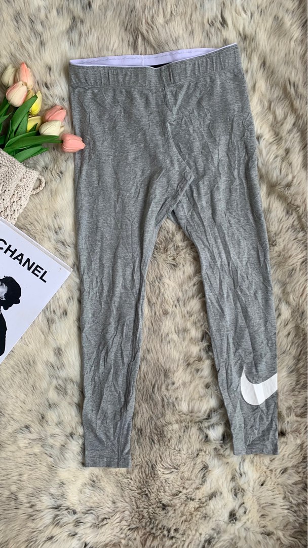 tan nike leggings