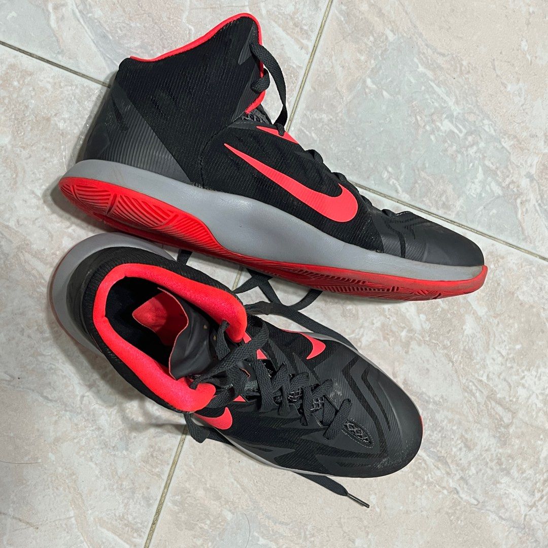 NIKE LUNARLON BASKETBALL SHOES IN BLACK PINK