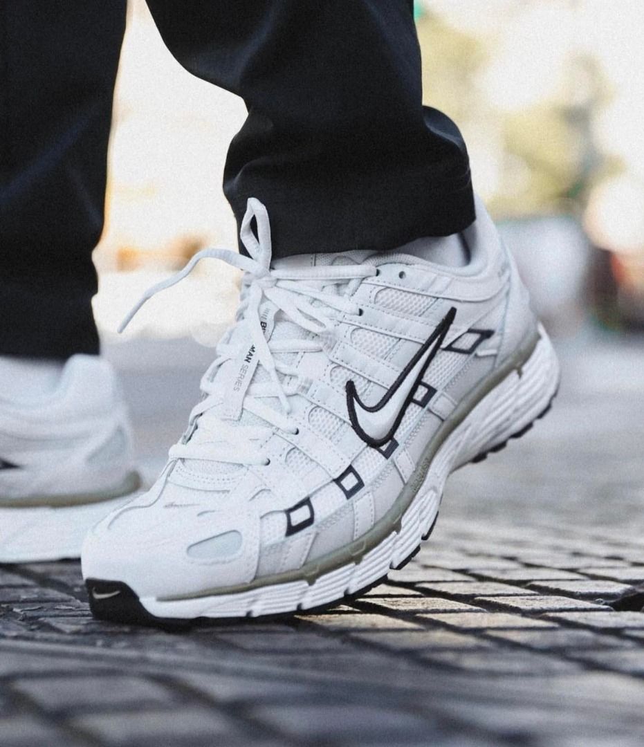 Nike p 6000 white on feet top