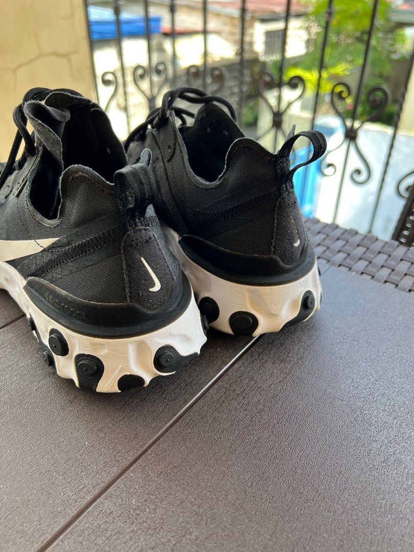 Nike React Element 55 Black and White for Men US 9 Men s