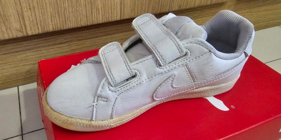 Nike white velcro shoes Babies Kids Babies Kids Fashion on