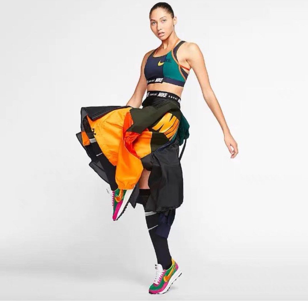 nike sacai pleated skirt