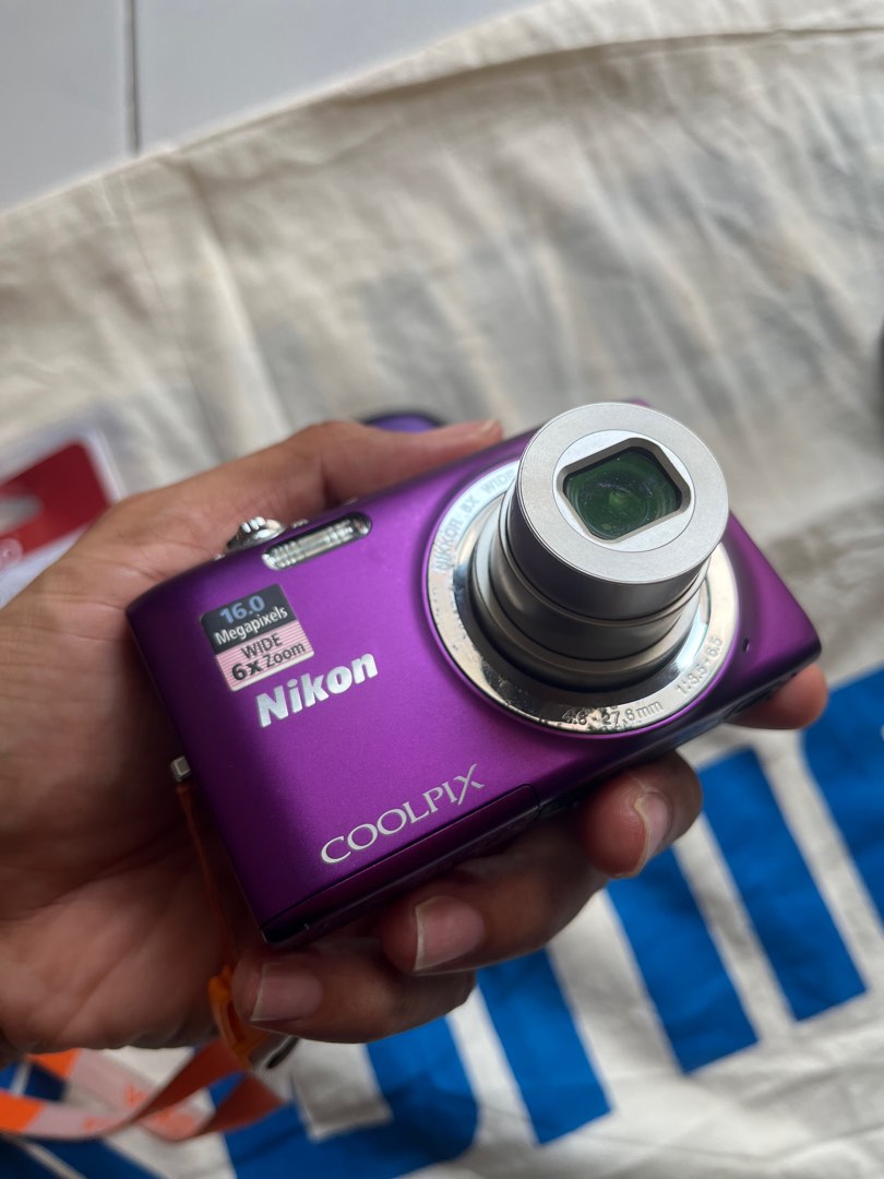 NIKON COOLPIX S2700 PURPLE RARE COLOURWAY, Photography, Cameras on