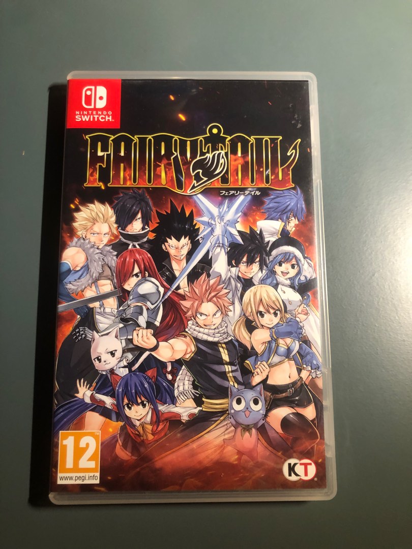 Nintendo switch game fairytail Video Gaming Video Games