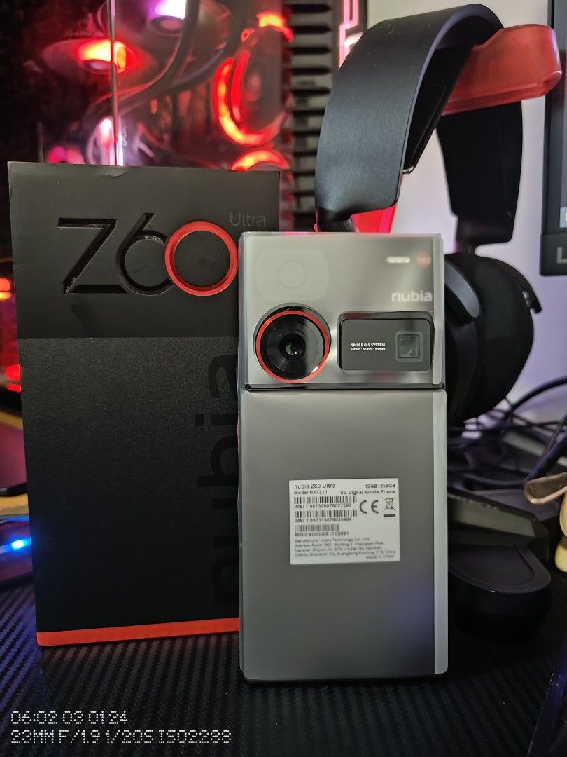 Buy ZTE Nubia Z60 Ultra Dual SIM, 12GB/256GB - Black