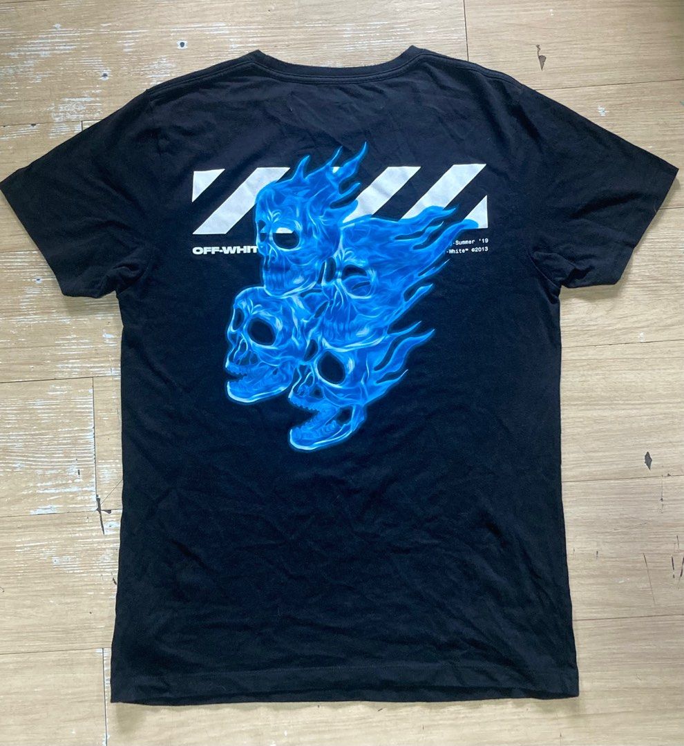 Off white diag skulls hoodie cheap