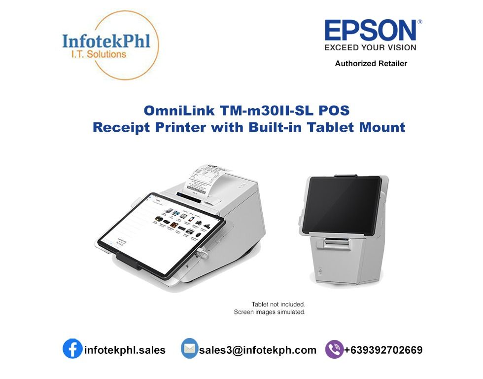 OmniLink TMm30IISL POS Thermal Receipt Printer with Builtin Tablet